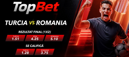 Turcia vs România: misiune imposibilă pentru "Tricolori"? Cum arată cotele la pariuri